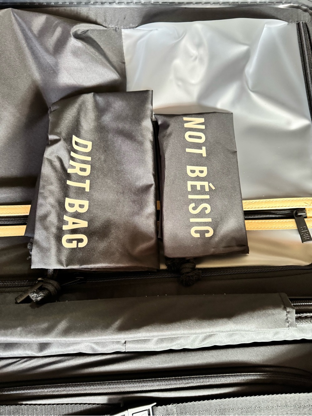 BEIS The Carry-On Roller in Black - Picture 8 of 10